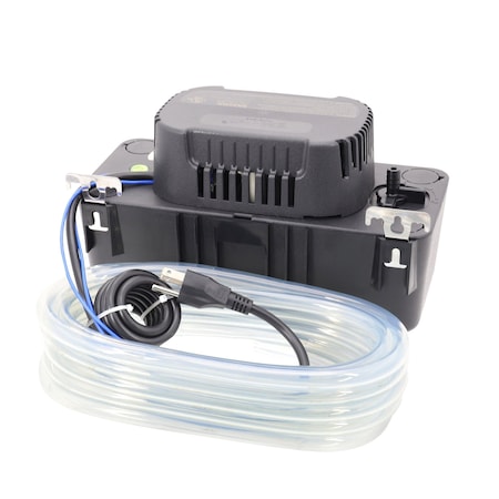 Beckett BK171TUL Medium Condensate Pump w/Safety Switch and tubing, 115V, 17 Foot Max Lift BK171TUL